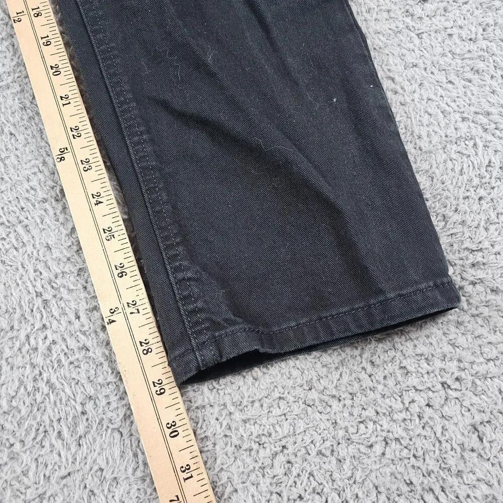 Levis 541 Jeans Mens 37x29 Black Athletic Straight Stretch Casual